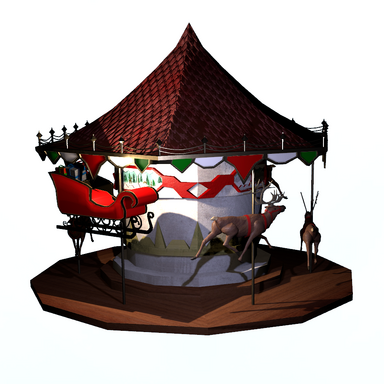 Christmas Carousel - Animated