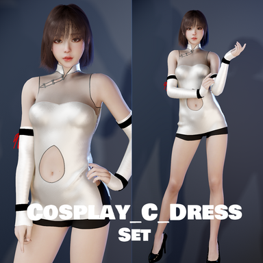 Cosplay_C_Dress_Set