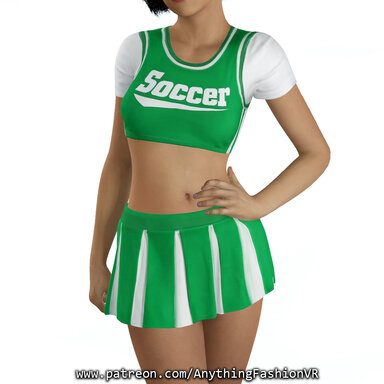 Soccer cheer uniform