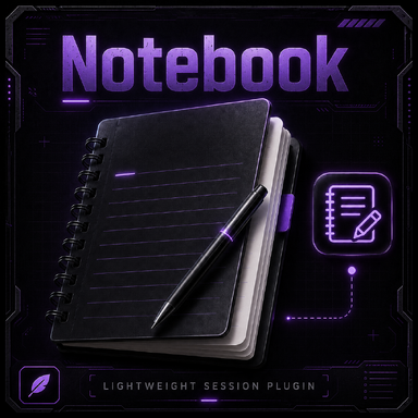 Notebook - Lightweight session plugin