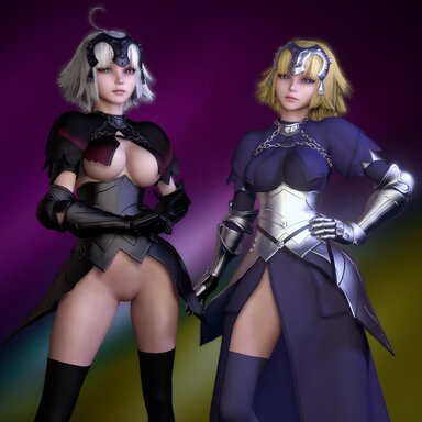Jeanne d'Arc/Alter Fate/Grand Order Cosplay Set