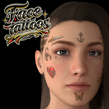 Face tattoos