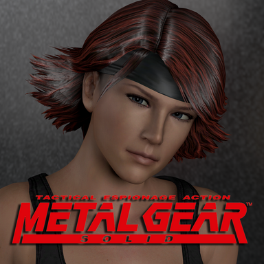 Meryl Silverburgh Metal Gear Solid (Commission)