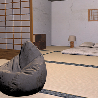 small Japanese apartment