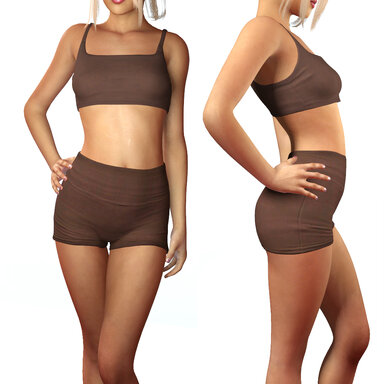Brown GymWear