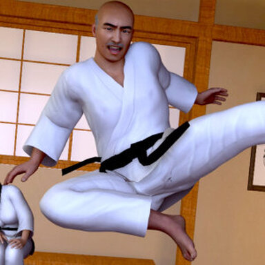 Martial arts uniform for men