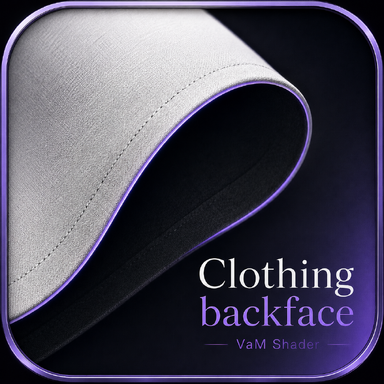 Clothing backface