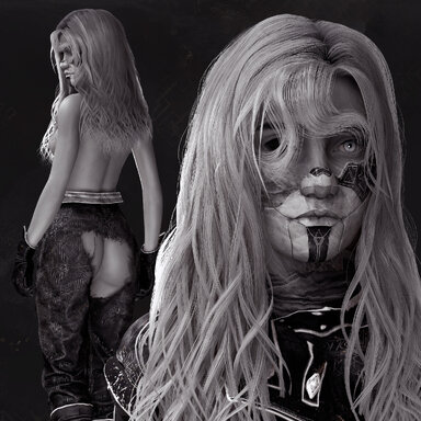 Painted Alicia