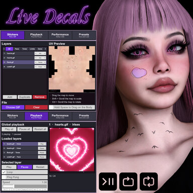 Live Decals