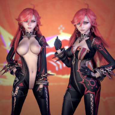 Mavuika Genshin Impact Cosplay Set