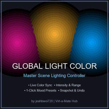 Global Light Color - Master Scene Lighting Controller