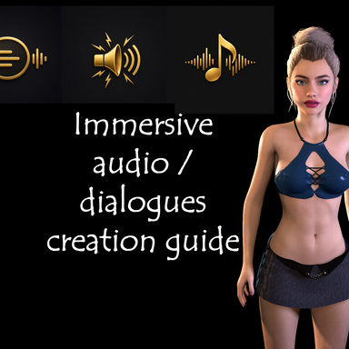 Immersive audio guide: How to add voices, dialogues, sound effect and music to your VaM scenes