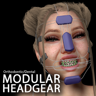 Modular Orthodontic/Dental Headgear