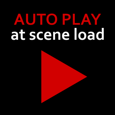 Auto play at scene load