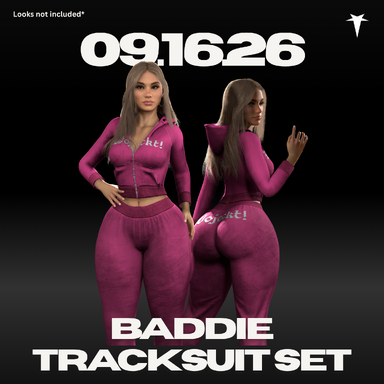 Baddie Tracksuit Set