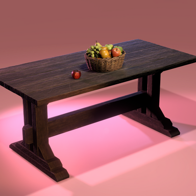Fruit Basket and Table
