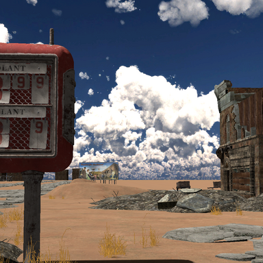 Wasteland Gas Station
