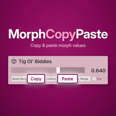 Morph Copy Paste