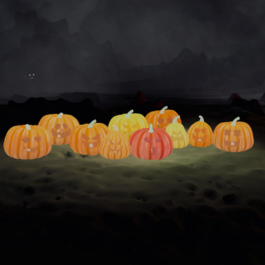 Pumpkins set