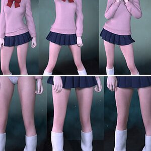 Cosplay anime costume