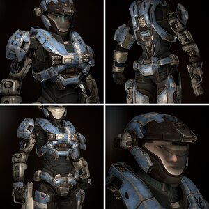 Catherine-B320 (Kat) (Halo: Reach) WIP