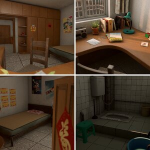 Chinese-style Y2K room