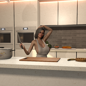Ms. Ryan in the Kitchen