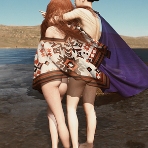 "Shameless lake vacation - Anna&Chunna(Hina)"