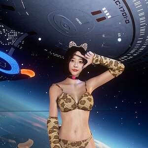 [vam mmd] LE SSERAFIM(르세라핌) 'HOT' (4K) She is E.T?...