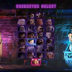 SF6 character select