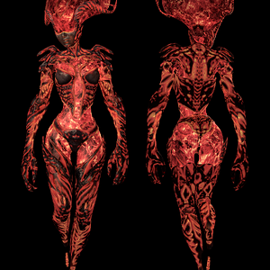 Flame Atronach Turnaround (Wide)