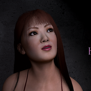 Hitomi - Closeup Poster