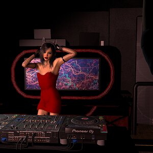 DJ Girl Red