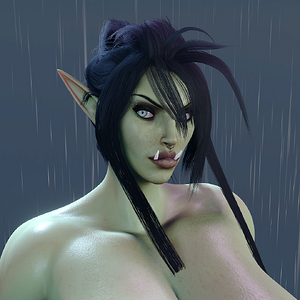 Orc girl WIP